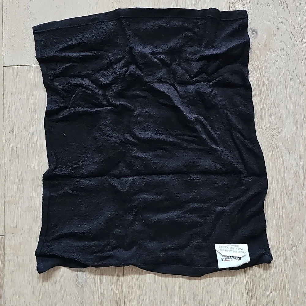 Hennessy Black Cotton Hand Towel